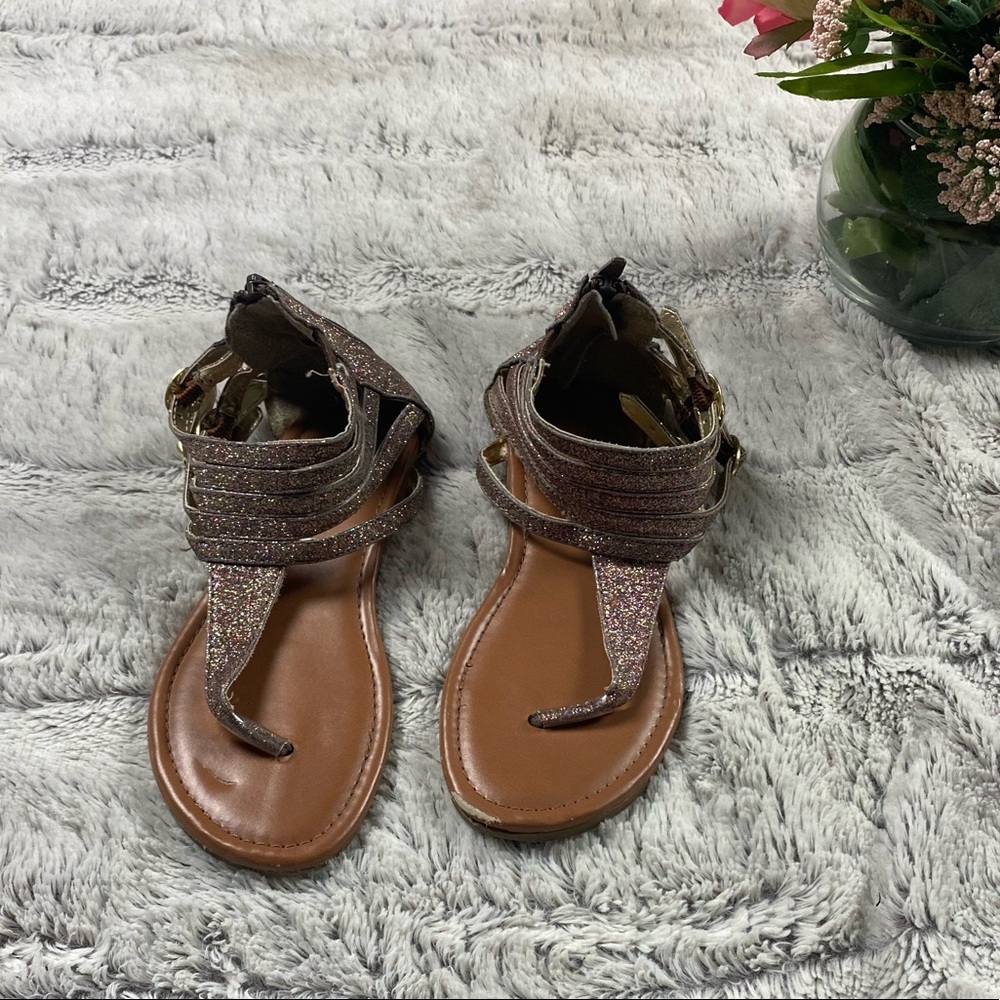Girls Sparkle Sandals Sz 1